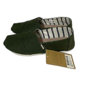 TOMS Classic Heritage Canvas - Men's Size 9 - Pine Green